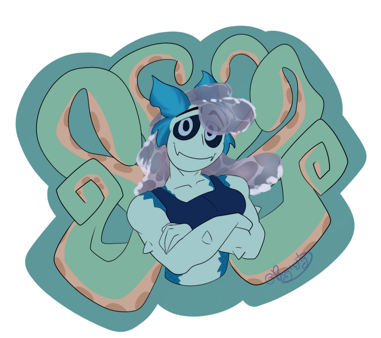 Art Fight piece- CHARACTER BELONGS TO QWARK